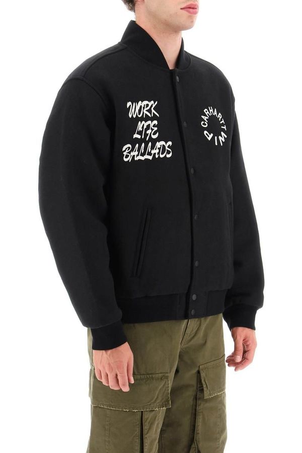 ジャケット・アウター CARHARTT WIP WORK VARSITY BOMBER Work Varsity Bomber – Premier