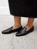 Dusan Slip On Moccassino Shoes - Black - Thumbnail 2