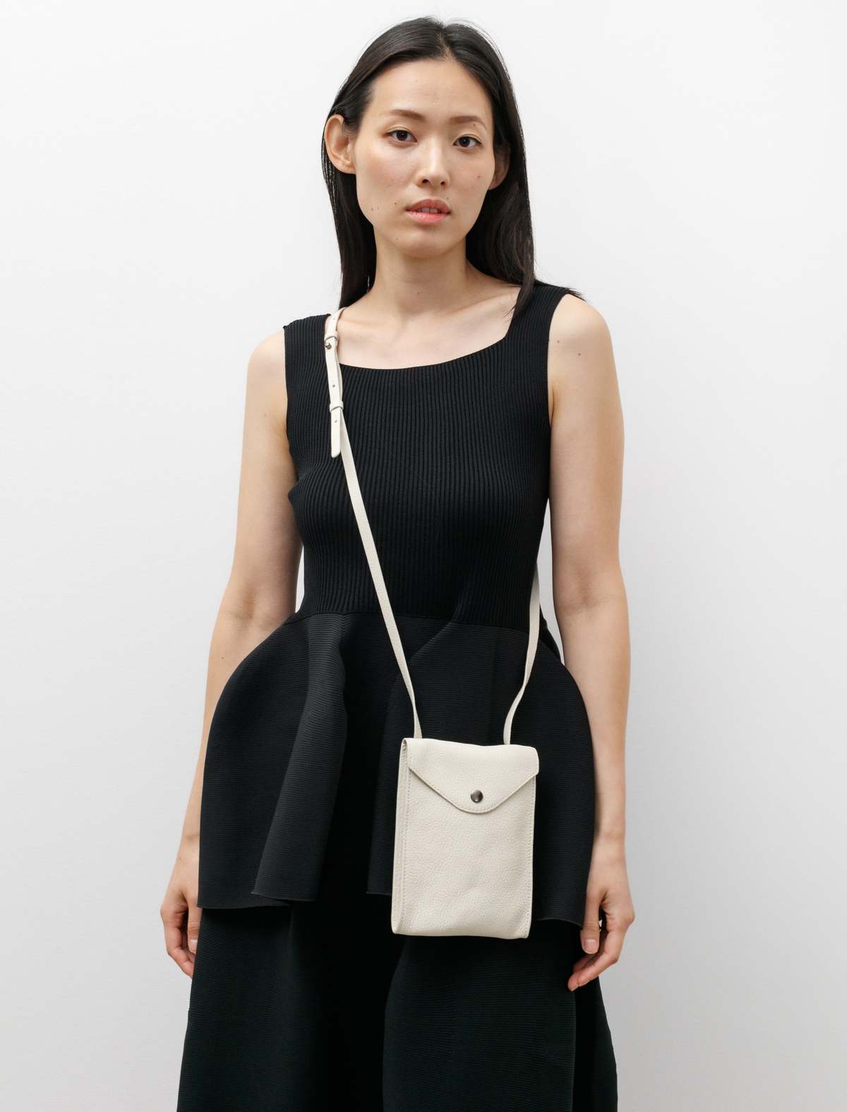 Lemaire Envelope with Strap - Light Cream | Garmentory