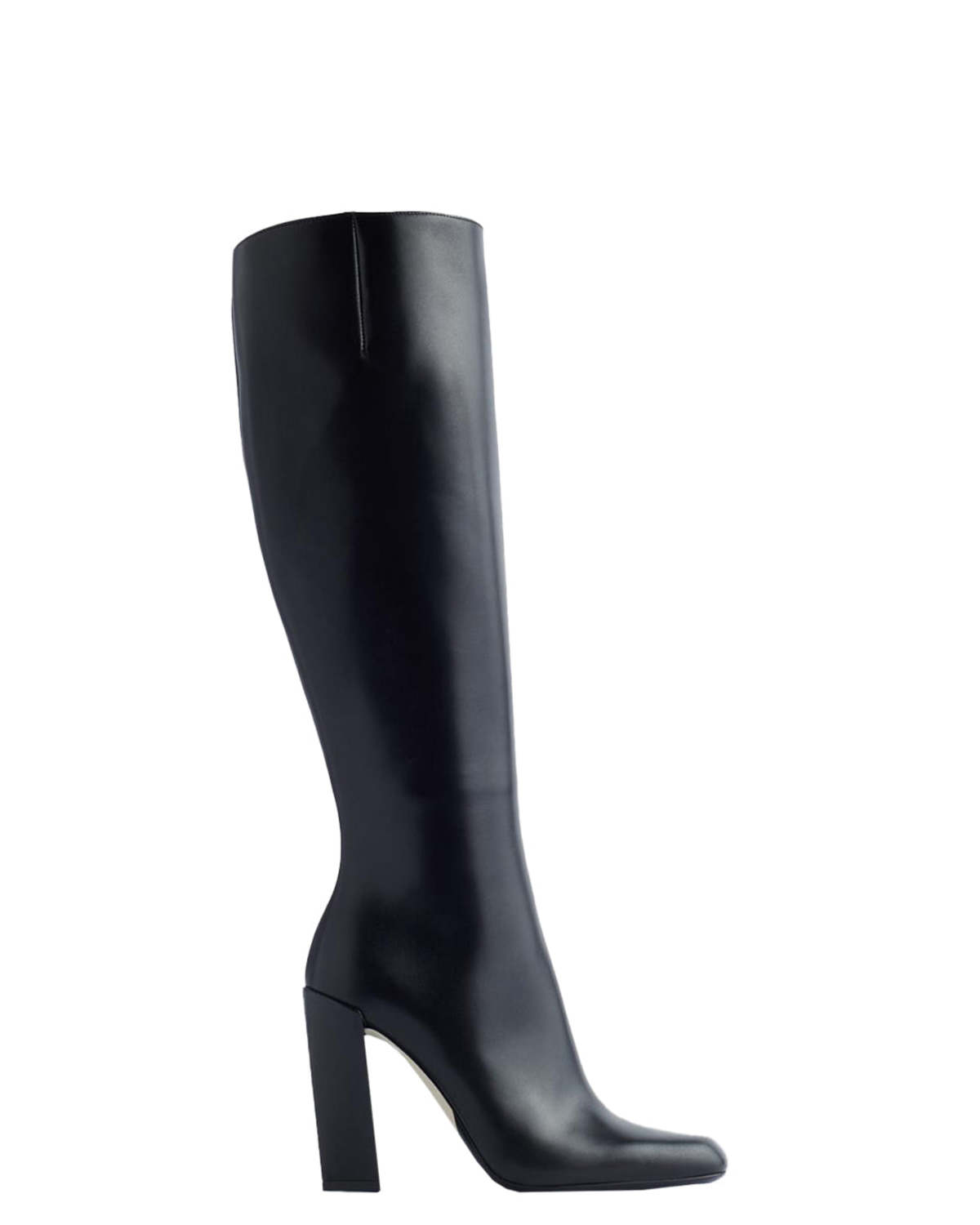 Victoria Beckham Square Toe Boot black Garmentory