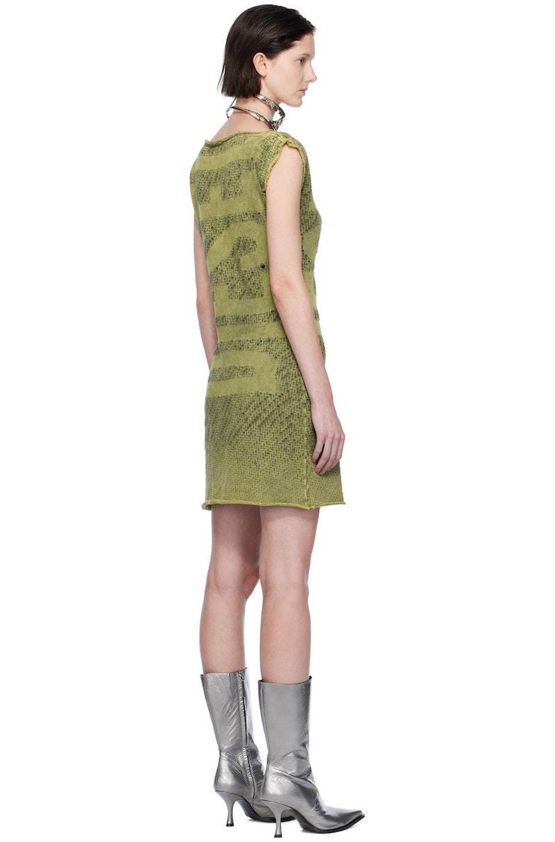 Diesel Green D-Eroly Minidress | Garmentory