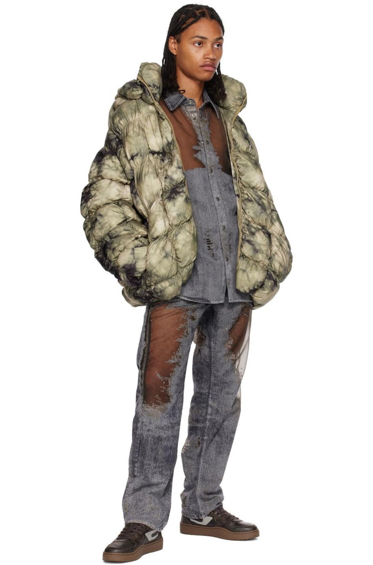 Diesel Khaki W-Ralle Jacket | Garmentory