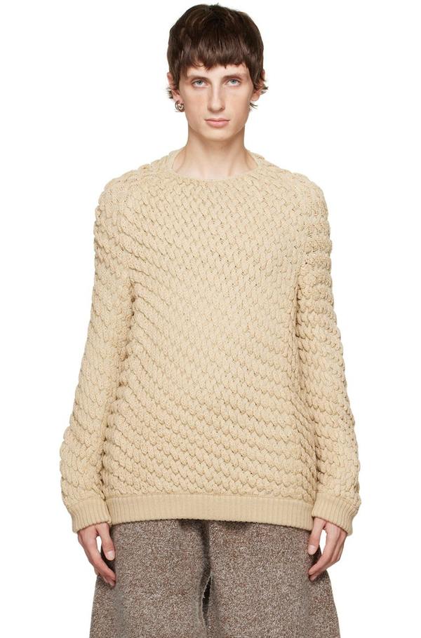 Isa Boulder Beige Nonhoodie Sweater | Garmentory