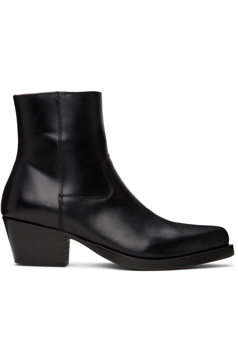 Ernest W. Baker Black Western Boots | Garmentory