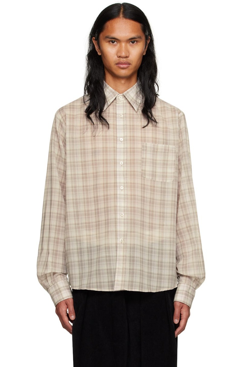 Maryam Nassir Zadeh Beige Foundation Shirt | Garmentory