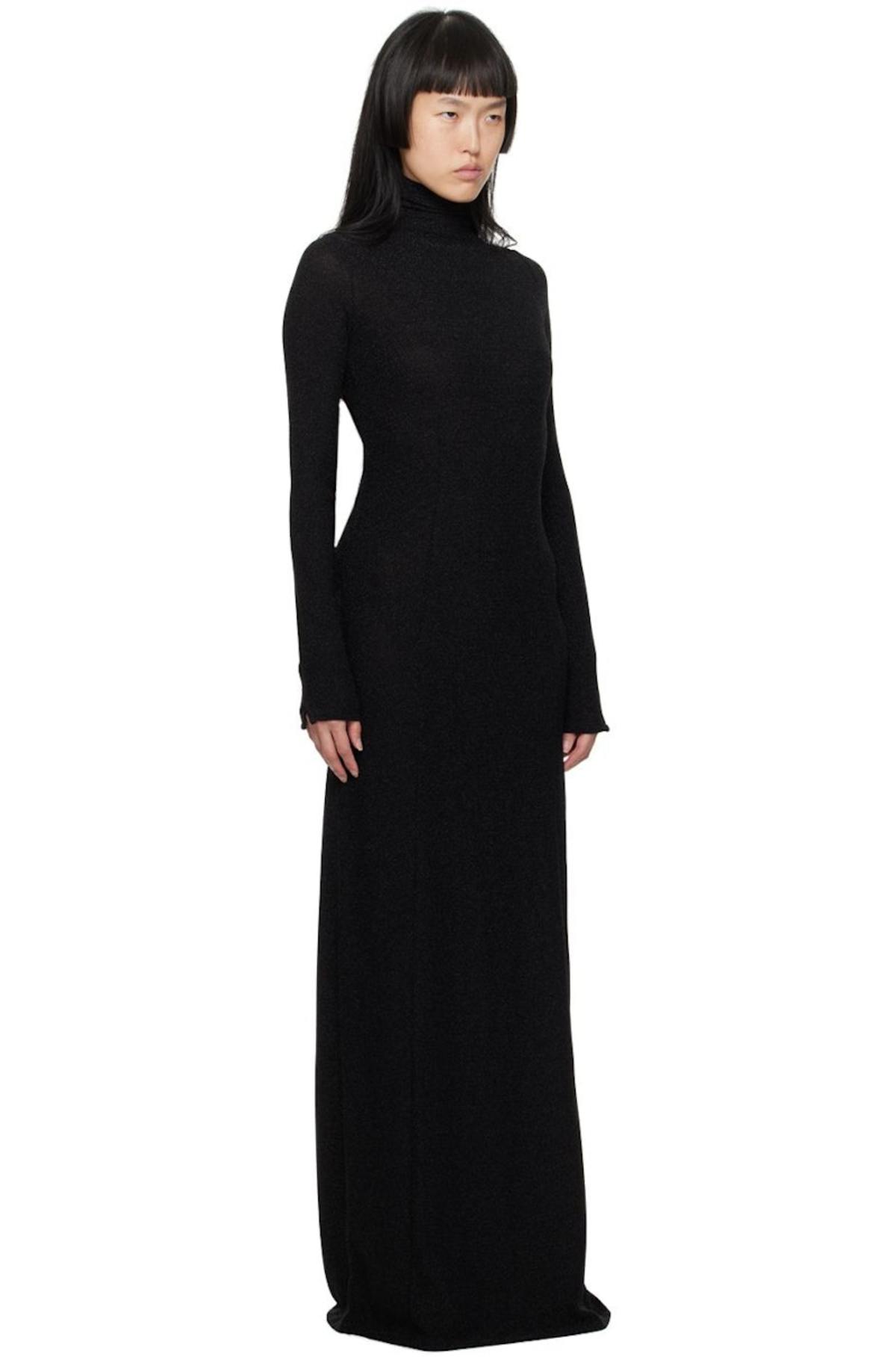 rag & bone Black Lilith Maxi Dress | Garmentory