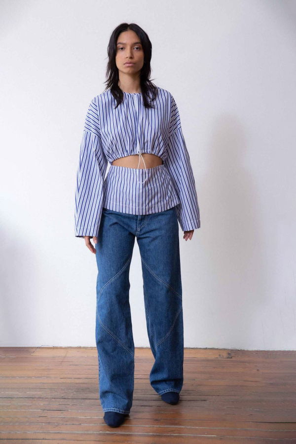 Nomia Seamed Denim Pant