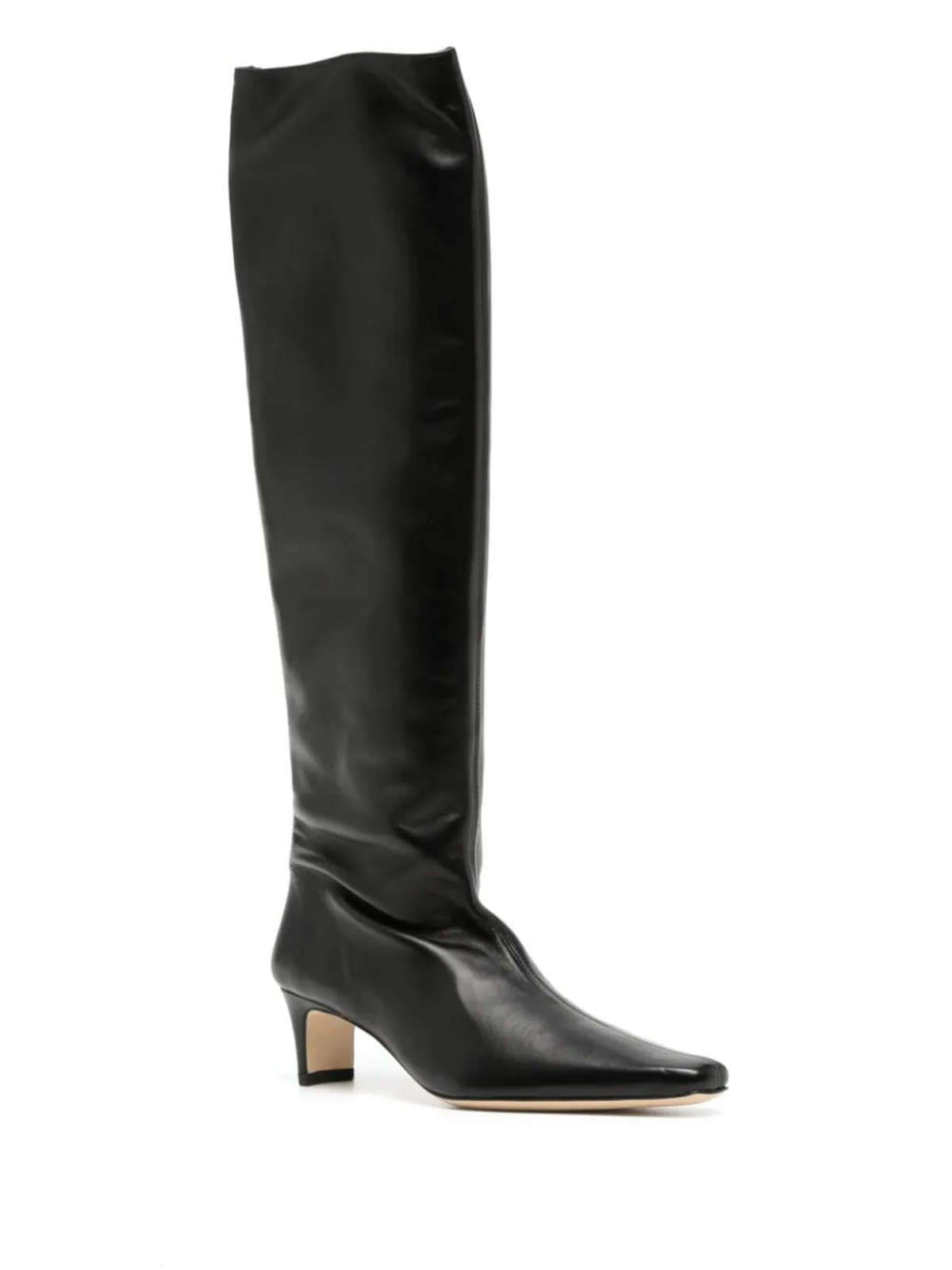 Staud Wally Boot In Leather - Black  - Image 2 of 4