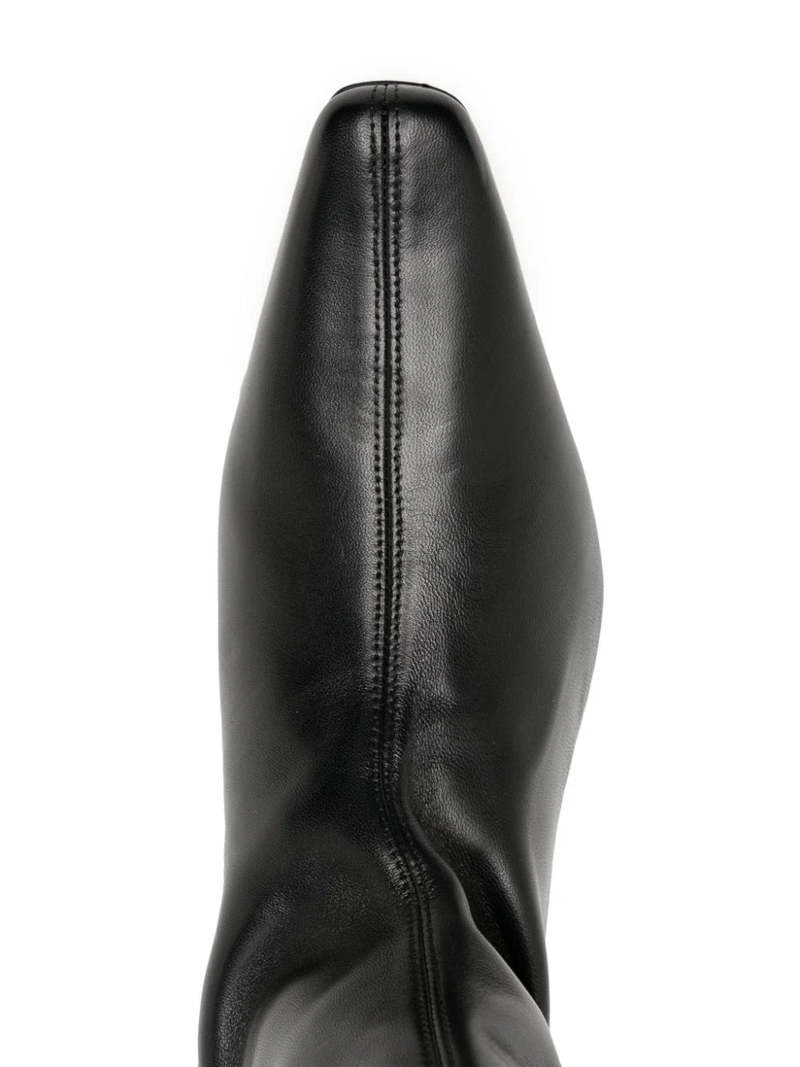 Staud Wally Boot In Leather - Black 