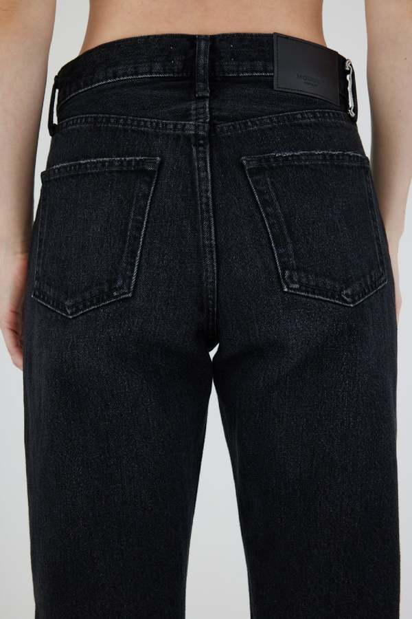 Moussy Murrieta Wide Straight Jean - Black Moussy Murrieta Wide Straight Jean - Black