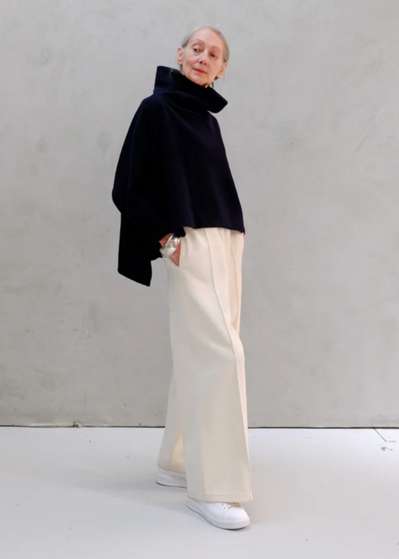 【COG THE BIG SMOKE】ISABELLA ROLL NECK Cog The Big Smoke Isabella Roll Neck Top Midnight