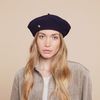 Laulhère Authentique Beret - Marine (Navy) - Thumbnail 5