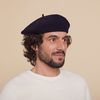 Laulhère Authentique Beret - Marine (Navy) - Thumbnail 7