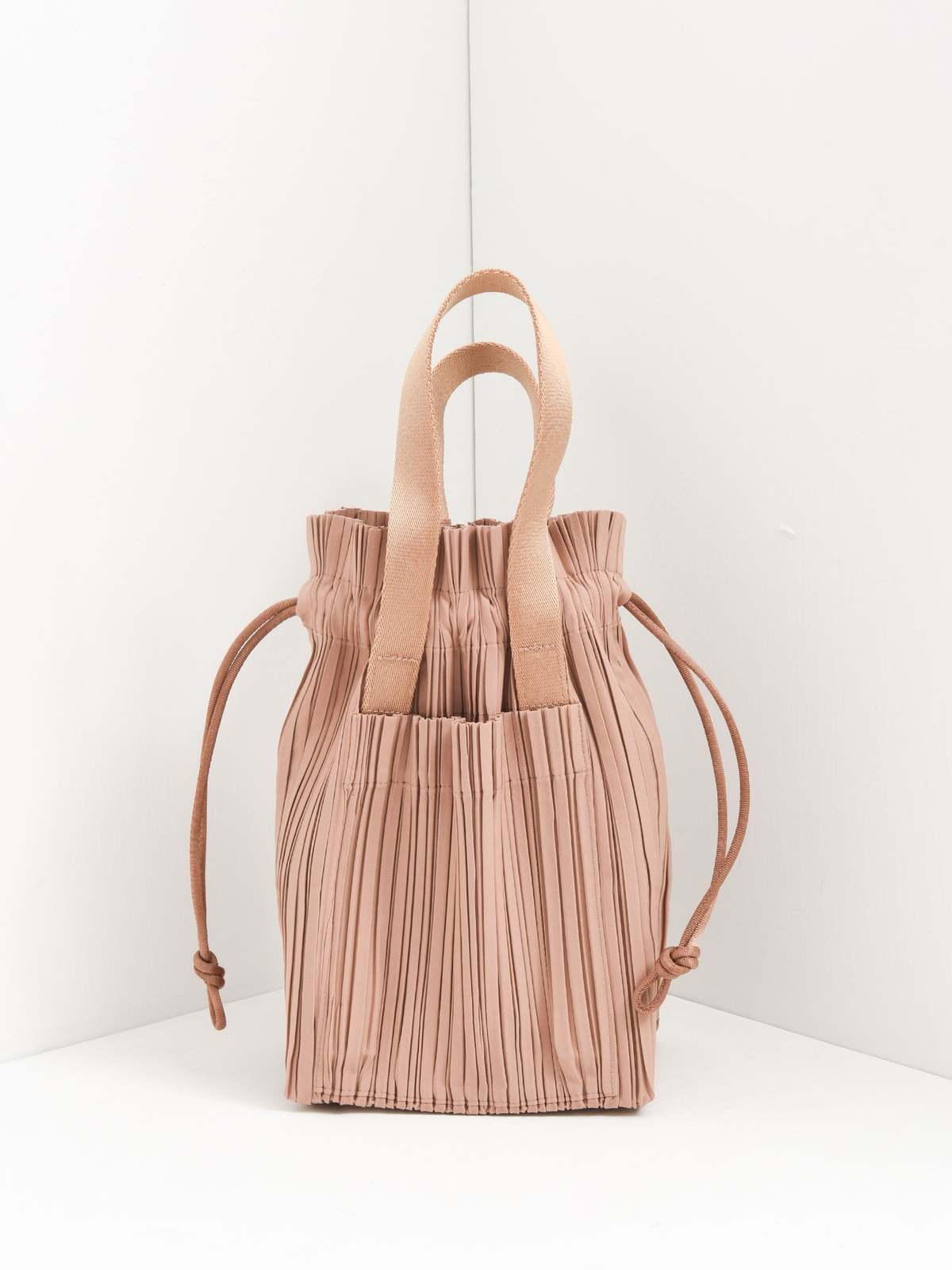 Pleats Please By Issey Miyake Pleats Tote Bag - Beige | Garmentory