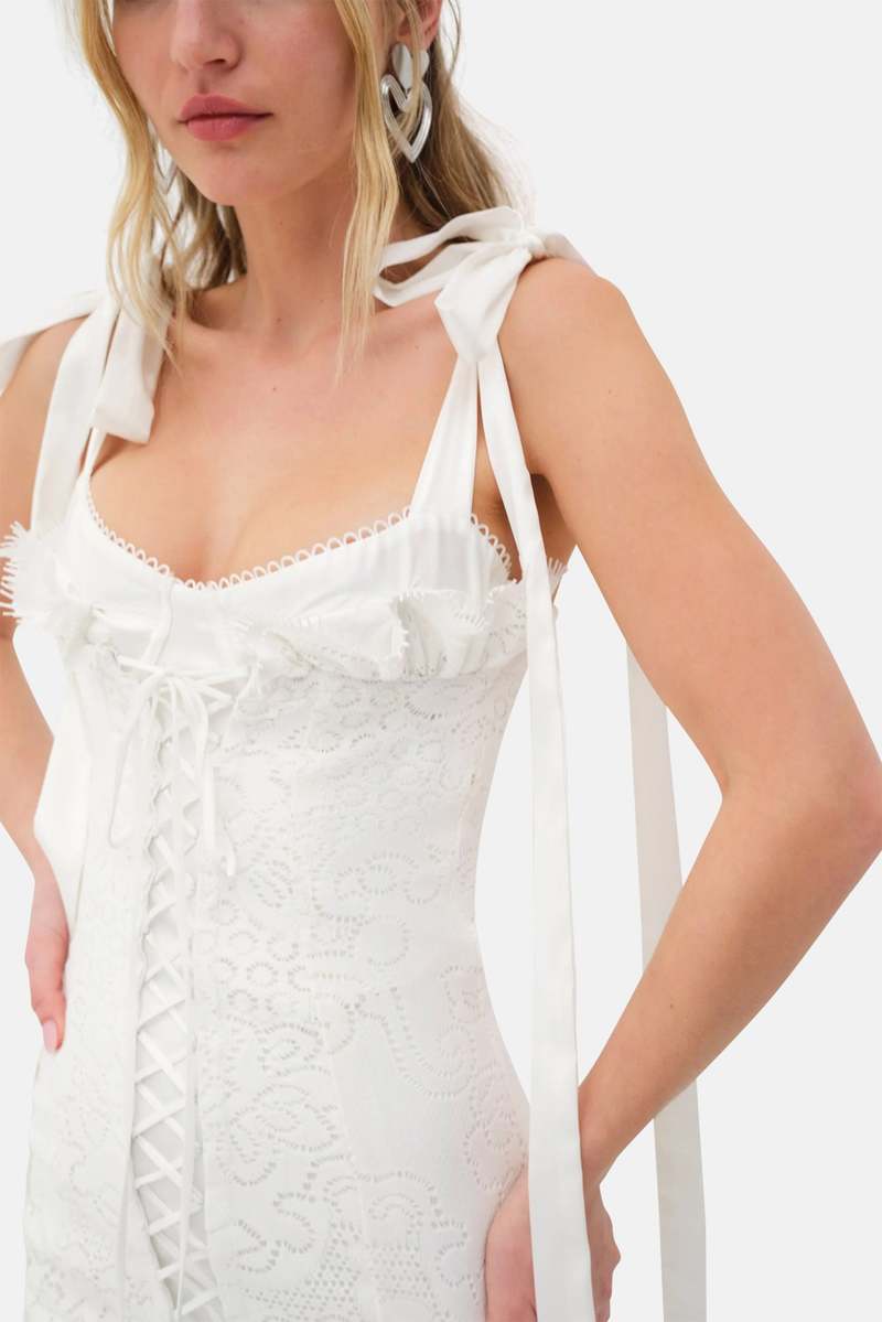zahra mini dress ivory Zahra Mini Dress