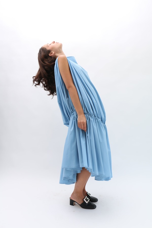 Baserange Luce Dress - Robin's Egg | Garmentory Baserange Luce Dress - Robin's Egg | Garmentory