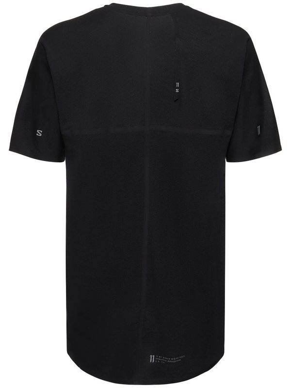 Tシャツ・カットソー BORIS BIDJAN SABERI Men T Shirts FTSCLASSIC1RFF035MELLOWROSE Boris Bidjan Saberi Ts Mesh T-shirt | Green | FARFETCH