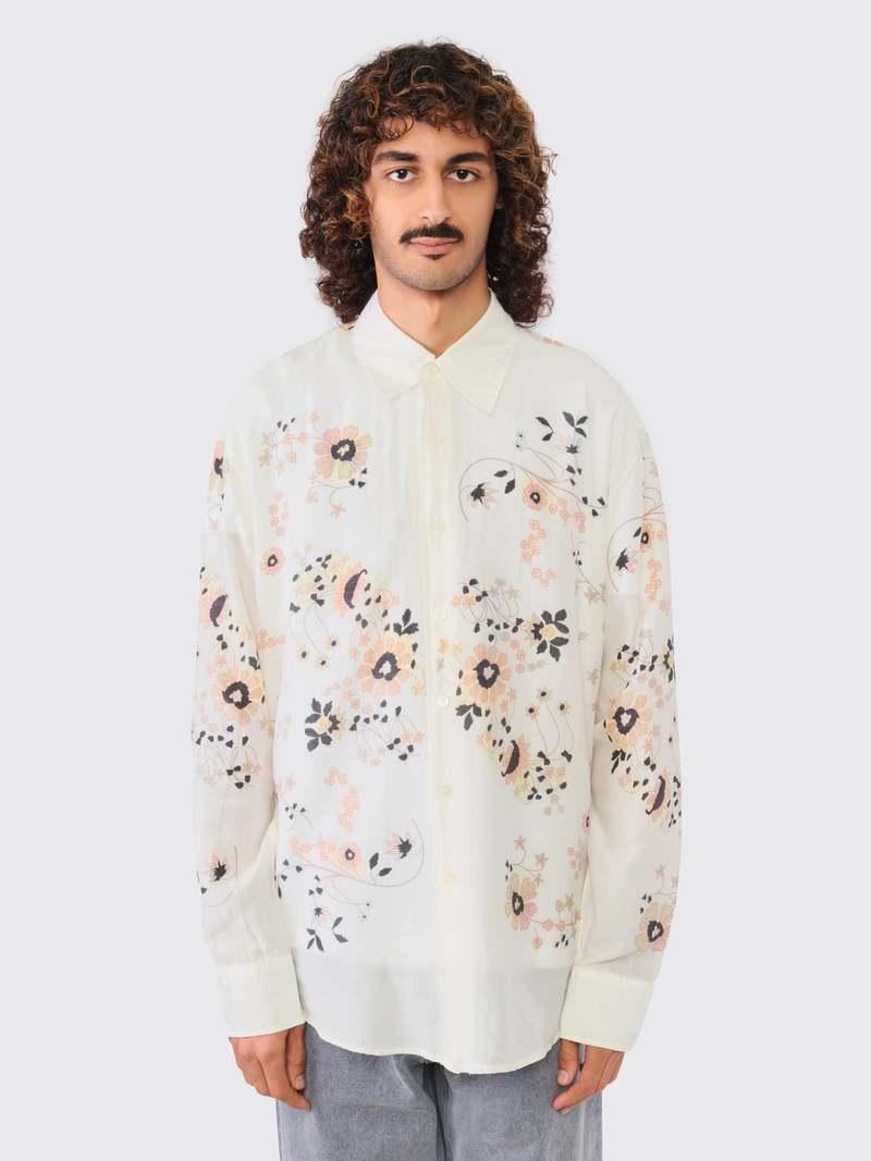 Our Legacy Above Shirt - Eastern Flower Print | Garmentory