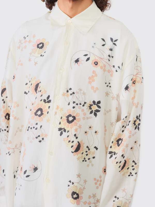 Our Legacy Above Shirt - Eastern Flower Print | Garmentory