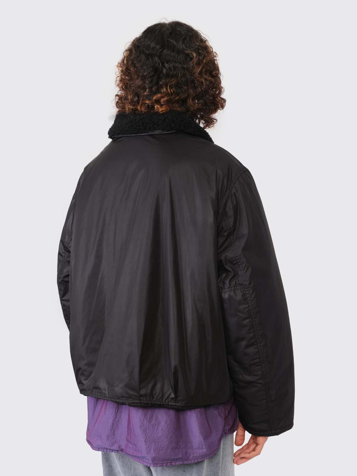 OUR LEGACY GRIZZLY JACKET 張り付く Black Wax 50