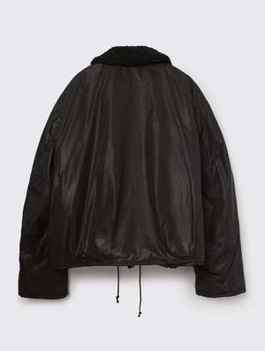Our Legacy Wax Mirage Tech Grizzly Jacket - Black | Garmentory