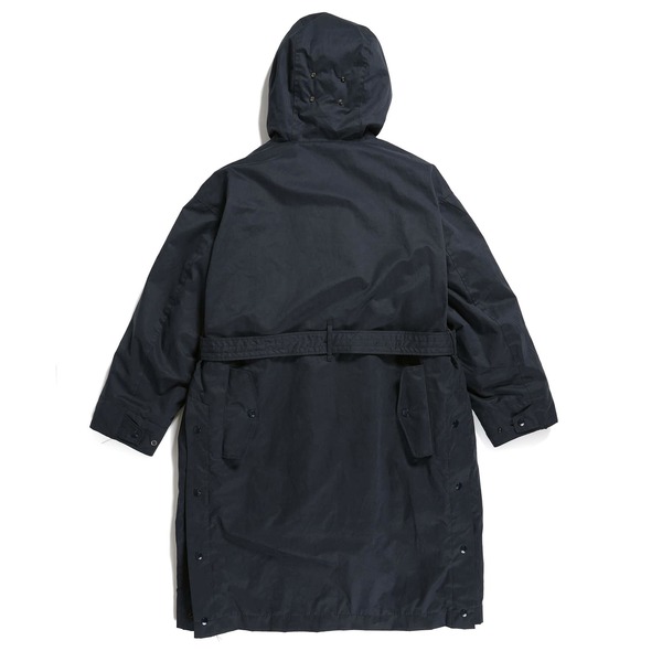Engineered Garments STORM COATピーコート タグ付き Engineered Garments Storm Coat - Dark Navy PC Coated Cloth