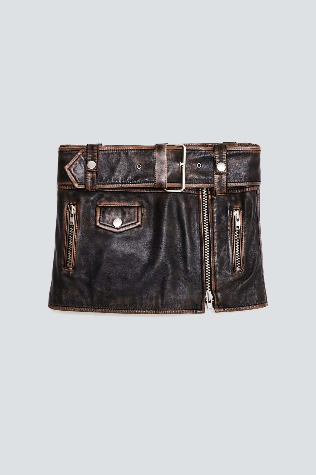 BIKER MINI SKIRT main image 0