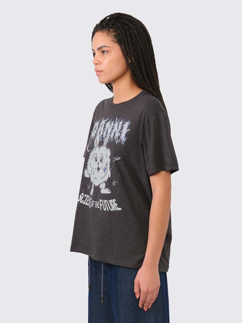 Ganni Bunny T-Shirt - Phantom | Garmentory