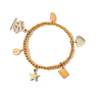 MATTER MATTERS Five Elements Lucky Metal Bracelet - Gold/Beige - Thumbnail 1