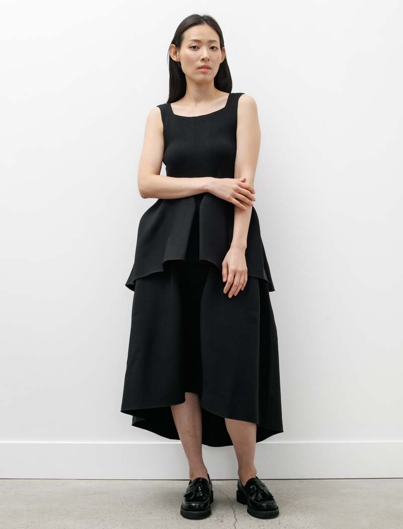 CFCL Pottery Round Hem Skirt - Black | Garmentory