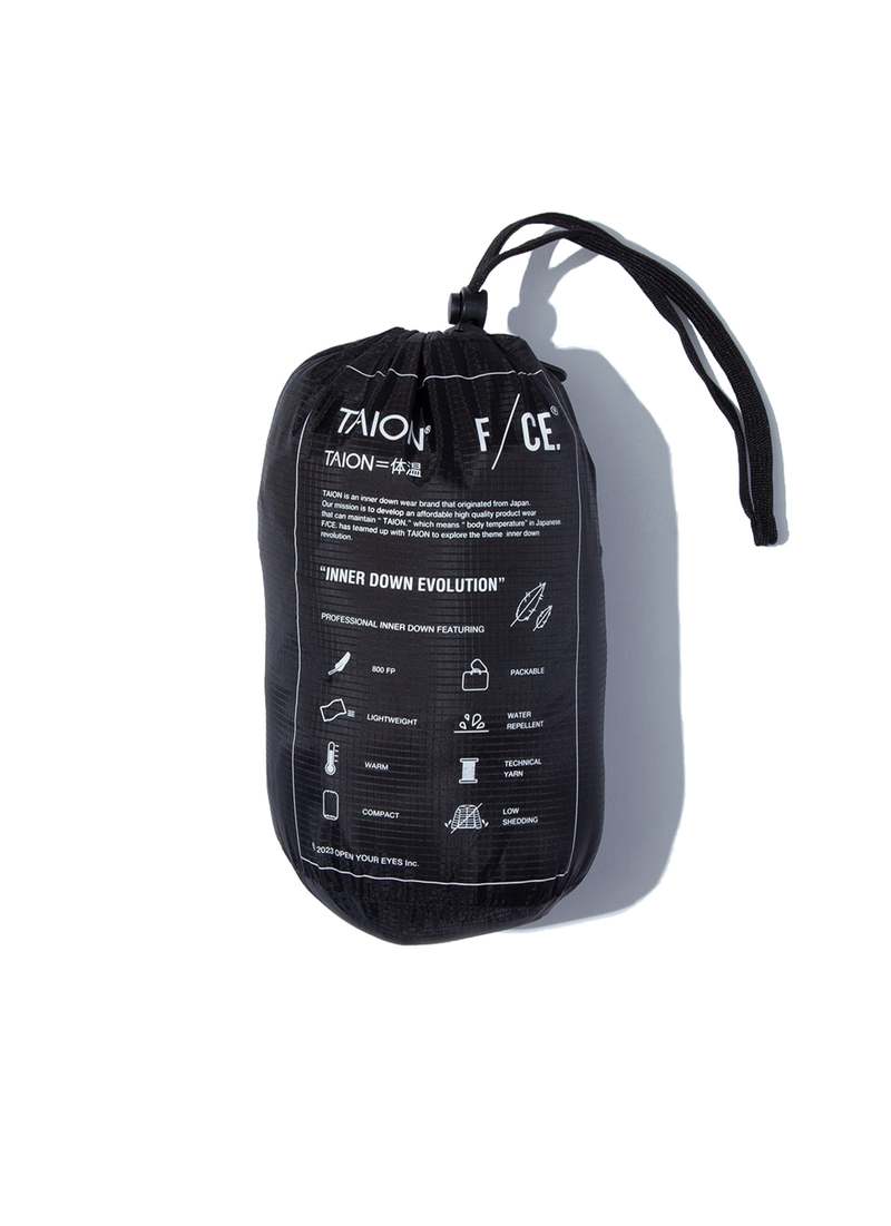 F/CE.® TAION BY F/CE. PACKABLE DOWN VEST - BLACK | Garmentory