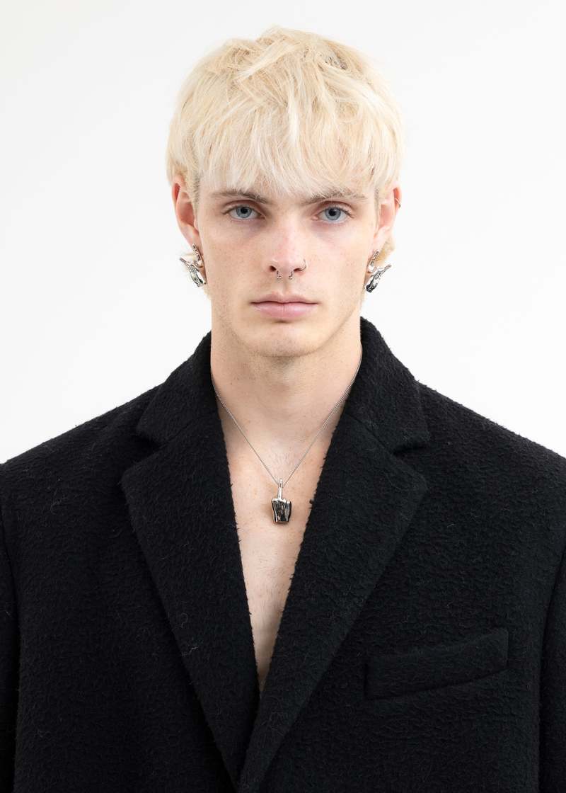 Y/project Fuck U Pendant Necklace - Silver | Garmentory