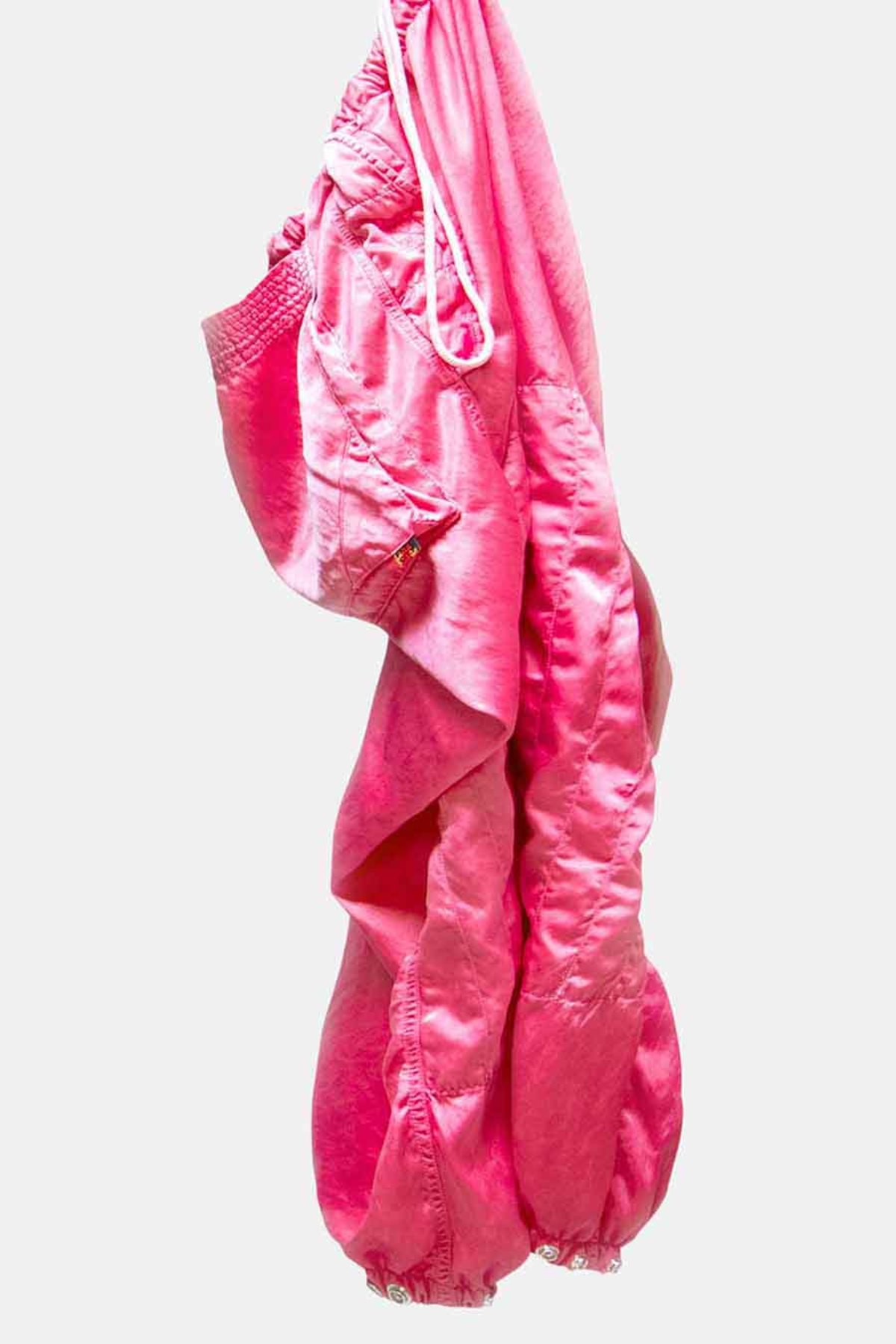 FREECITY Flap/Snap Supply Sergeant Surplus Satin Pant Pink Plant