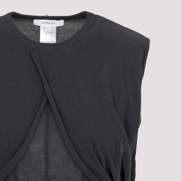 美品　LEMAIRE ベスト グレー LEMAIRE sleeveless TUNIQUE 商品詳細｜セレクトショップ