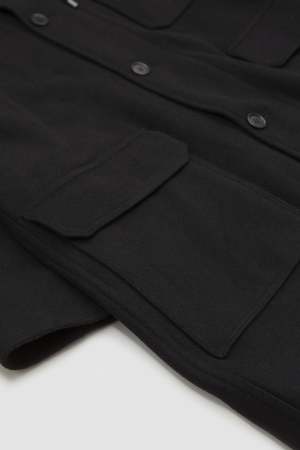 Margaret Howell Hooded Coat - Black | Garmentory