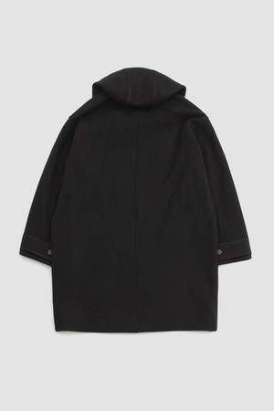 Margaret Howell Hooded Coat - Black | Garmentory