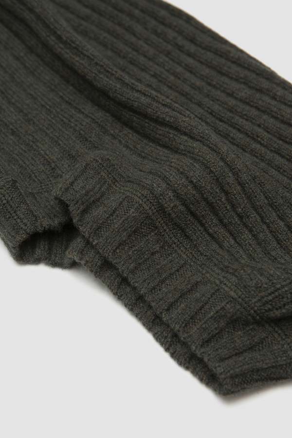 Margaret Howell Ribbed Balaclava - Seaweed | Garmentory