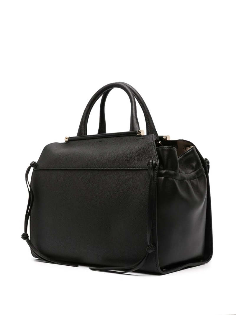 Chloé Steph Medium Double Carry Bag - Black | Garmentory