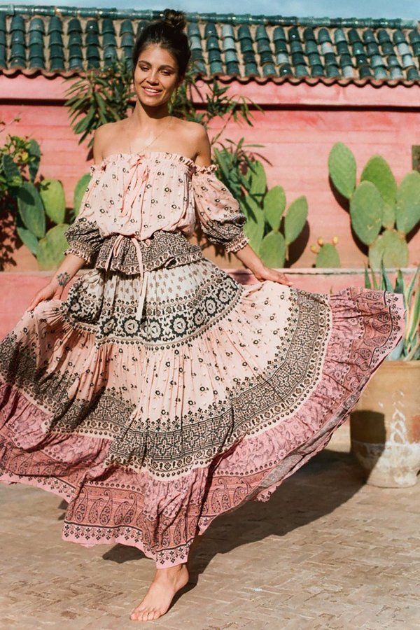 spell lionheart midi dress LIONHEART  SPELL