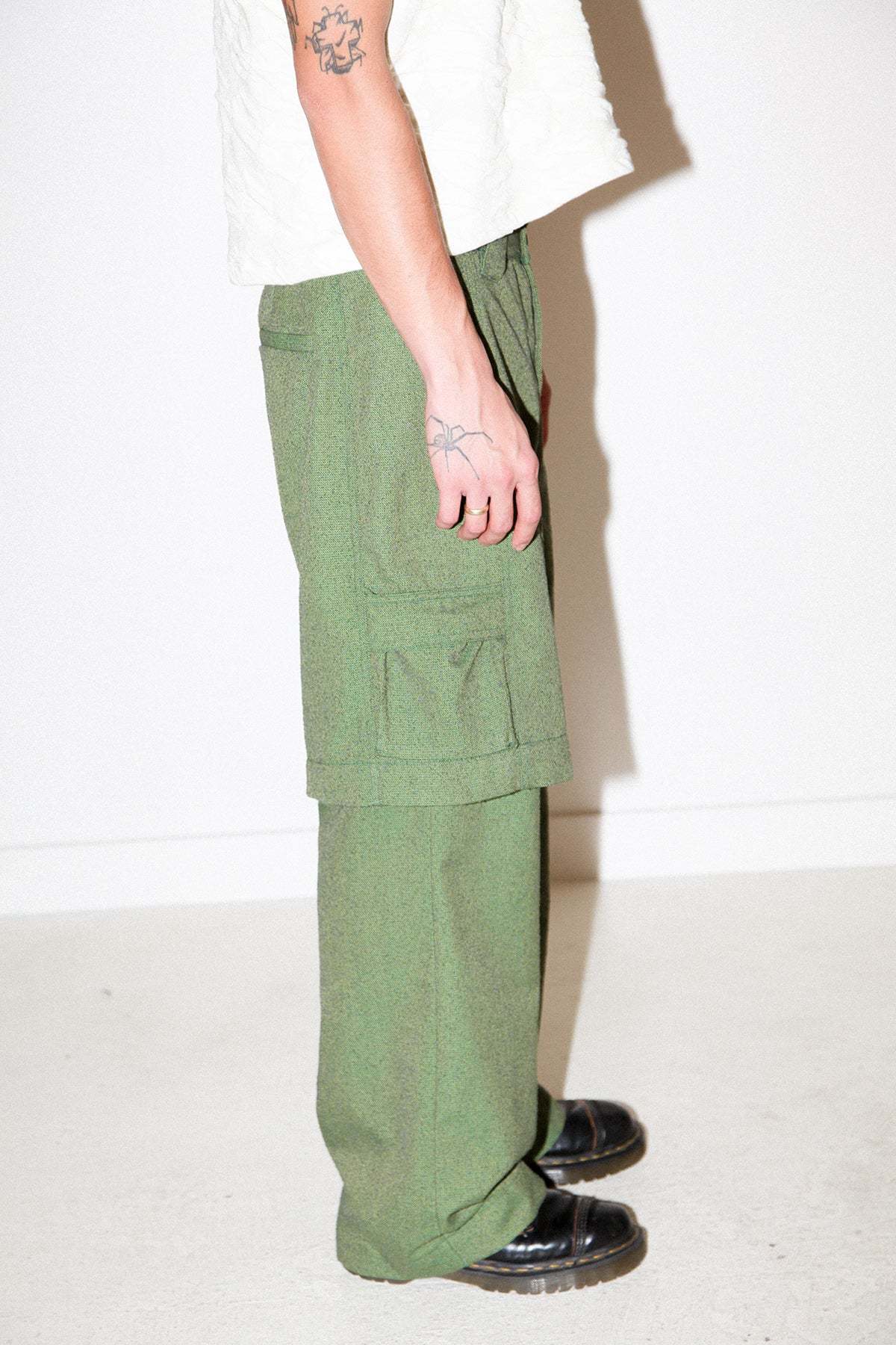 パンツ Kkco double trousers layered pants KkCo Double Trouser - Fern | Garmentory