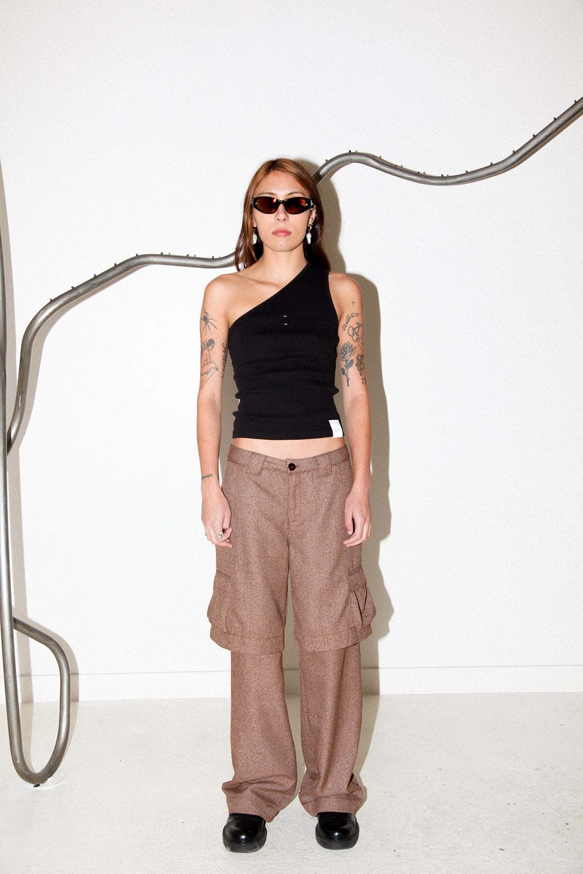 KkCo Double Trouser - Tobacco - Image 1 of 7