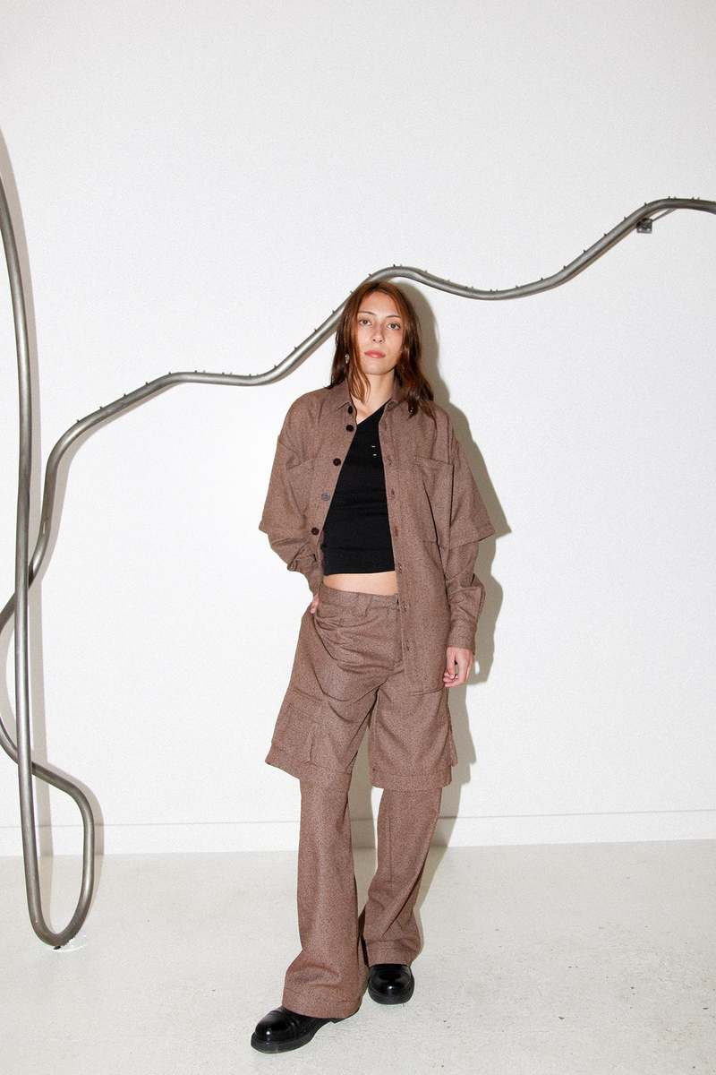 KkCo Double Trouser - Tobacco