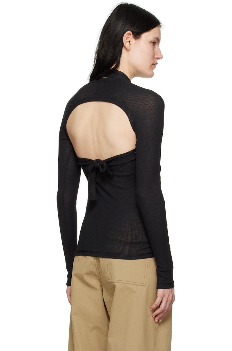 トップス DION LEE Dion Lee Panelled Zipped Bustier Top | Grey | FARFETCH