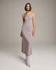 VOZ Double V Slip Dress - Light Lavender - Thumbnail 2