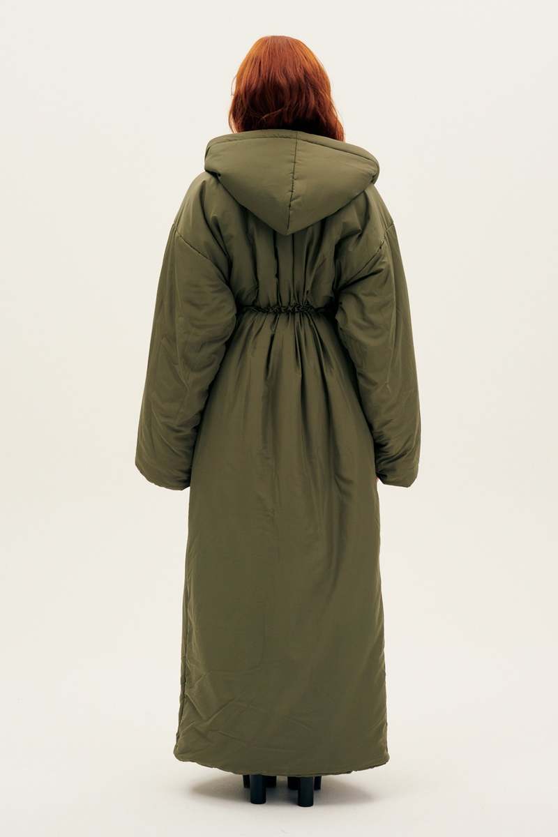 Norma Kamali Sleeping Bag Coat Review Hooded Sleeping Bag Coat