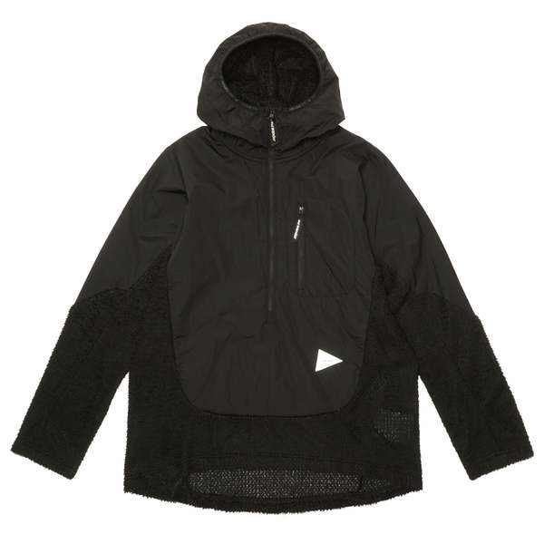 and wander ALPHA DIRECT HOODIE - BLACK | Garmentory