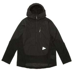 and wander ALPHA DIRECT HOODIE - BLACK | Garmentory