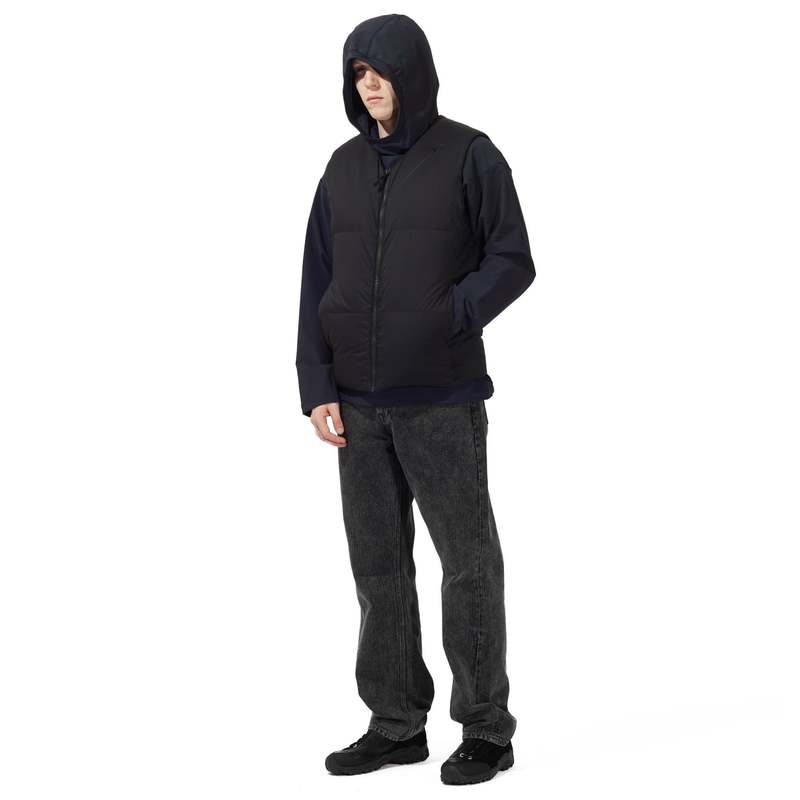 トップス and wander  Hybrid Warm Pocket Hoodie WS and wander Black Hybrid Warm Pocket Hoodie and Wander