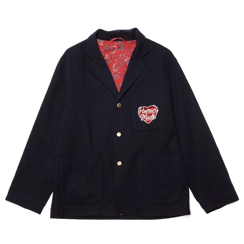 ジャケット・アウター Human Made WOOL BLEND BLAZER Human Made WOOL BLENDED BLAZER - NAVY | Garmentory