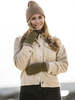 Hestra Nora Chamois Mitten - Loden - Thumbnail 4